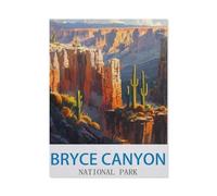 Wood Jigsaw Puzzle 1000 Pieces，Bryce Canyon National Park，Adult Children Toys Decompression Game（75x50cm）-CJ18