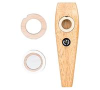 Wood Kazoo Flute | Traditional Musical Wind Instrument | Wooden Harmonica Style Accompaniment | Compact Guitar Partner Bracket | Kazoo Music Instrument for Beginners, Adults, Kids, Performance, Practi