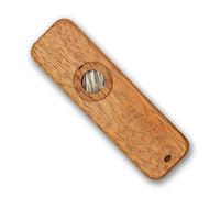 Wood Kazoo Musical Instrument Light Weight Portable Kazoo Guitar Ukulele Accompaniment Kids Beginner
