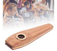 Wood Kazoo, Wooden Mini Kazoo Play Guitar Ukulele Accompaniment Mouth Musical Instrument for Musical Instrument