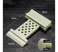 Wood Laminate Plank Tapping Block for Floor Installation and Repair, Nylon Woodworking Tapping Tool for Laminate and Chipboard Flooring, 4-Slot Design for Precision, Comfort Grip, Includes 1 Pack