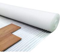 Wood & Laminate Underlays - Floor Leveling & Damp Proof Membrane Properties - 2mm 3mm and 5mm Thickness - Heat Insulation & Sound Proofing By KK (2mm White (1m x 7.5m))