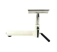 Wood Lathe 45# Steel Tool Rest with 280 * 110mm Cast Iron Base,1in Dia Post, 123mm High Post, 6-16mm Turning Tools, Fit for Woodcrafter Turning Wooden Bowl Bead On 300-1000mm Bench Wood Lathe(6inch)