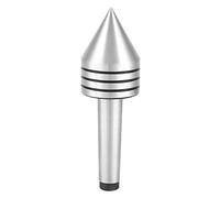 Wood Lathe Accessories, MT2 Wood Lathe Chuck Heavy Duty Live Bearing Tailstock Center Metal Wood Lathe Turning Tool