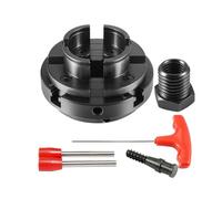 Wood Lathe Chuck 100mm 4 Jaw Self Centering M33 M25 M18 Wood Tool Accessories Woodworking Lathe Machine Tools(M18 x 2.5)