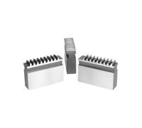 Wood Lathe Chuck, 3 Jaw Lathe Chuck Spare Part Jaws External Internal for K11-125 K11-130(K11-125 Soft Jaw)