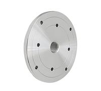 wood lathe chuck, 6" 150mm Flange Faceplate for Wood Lathe Chuck M33 X 3.5 / M18 X 2.5/1'' X 8 TPI,Thread Woodworking Turning Tools Accessories Wood Face Plate(150mm M18 X 2.5)