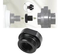 Wood Lathe Chuck Adapter - 40mm External Thread to 25.4mm Internal Thread Spindle Reducer Sleeve for Woodworking, Machined Metal, 32mm Len