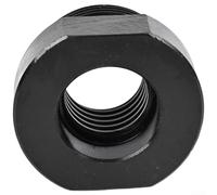 Wood Lathe Chuck Adapter, 40mm Outer Thread to 25.4mm Inner Thread Spindle Reducer Sleeve Metal Construction Fit for Various Workshop Turning Projects