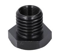Wood Lathe Chuck Adapter, Durable Alloy Steel Construction, Precise 1in 8TPI to 3/4in 16TPI Threading, Secure Wrench Grip Compatibility, Headstock Spindle Adapter