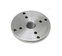 Wood Lathe Chuck Face Plate，M33 X 3.5 Thread，Flange Faceplate ，Woodworking Turning Tools Accessories (Size : 4Inch M33X3.5)