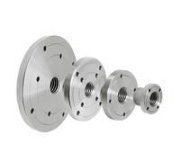 Wood Lathe Chuck Face Plate m33 X 3.5mm 1"/8tpi Thread Flange Plate Milling Chuck for Wood Turning Tools(75mm M33X3.5)