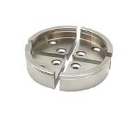 Wood Lathe Chuck Plated Step Round Pin Jaw Set for TASP 100mm 4-Jaw,Woodworking Turning AccessoriesSelf Centering Scroll Chuck (Size : 1 X Round JAW)