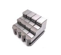 Wood Lathe Chuck Set,High-Precision 4 Jaw Jaws 125mm/130mm - Internal & External for K12-125 K12-130(K12130 External Jaw)