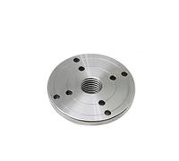 Wood Lathe Chuck, TASP 2'' 3'' 4'' 6'' Wood Lathe Face Plate for M33 X 3.5 Threaded Woodworking Machine Chuck Flange Faceplate(100mm M33x3.5)