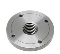 Wood Lathe Chuck, Woodworking Lathe Face Plate, Turning Machine Chuck, Flange Panel, 1 X 8TPI, 3 Inches