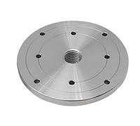 wood lathe chuck, Woodworking Turning Machine Chuck,Flange Panel,Woodworking Lathe Face Plate,1Inch x 8TPI, 6 Inches,