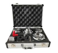 Wood Lathe Chucks 3.75" 4-Jaw Self-Centering Scroll Chuck with 1" X 8TPI Thread/M33X3.5 Woodworking Tools Set(Thread M33 3.5)