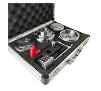 Wood Lathe Chucks 3.75" 4-Jaw Self-Centering Scroll Chuck with 1" X 8TPI Thread/M33X3.5 Woodworking Tools Set(Thread 1-8TPI)