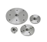 Wood Lathe Face Plate for M33 M18 Threaded Woodworking Turning Machine Chuck 2" 3" Flange Faceplate 1pc (Color : M33x3.5 75mm)