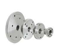 Wood Lathe Face Plate for M33 M18 Threaded Woodworking Turning Machine Chuck 2" 3" Flange Faceplate (Color : M33 x 3.5 75MM)