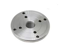 Wood Lathe faceplate,Lathe Chuck, Woodworking Turning Machine Chuck,Woodworking Lathe Face Plate,Flange Panel, M33 x 3.5, 4 Inches,
