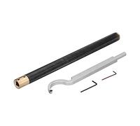 Wood Lathe Hollowing Tool with Tungsten Alloy Blade, Comfortable Aluminum Alloy Handle, User - Friendly Woodturning Kit for Beginners and Craftspeople