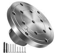 Wood Lathe Steel Faceplate 4" for 1-1/4" x 8TPI Spindle with Screwchuck