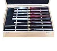 Wood Lathe Turning Tools Chisel Set Carbide Woodturning Tools Lathe Chisel 8 Piece Tool Set with Storage Case,Brass Ferrules & Beech Handles