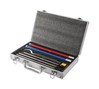 Wood Lathe Turning Tools Set, Carbide Tipped Lathe Roughing and Finishing Tool with 4 Blades, Round Square Carbide Inserts, for Craft DIY Hobbyists to Woodturning