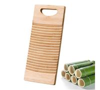 Wood Laundry Board, Washing Boards For Laundry | Small Wood Board, Hand Washing Scrubboard, Wavy Pattern, Efficient Cleaning For School, Home