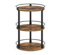 Wood Lazy Susans Organizers Kitchen Turntable for Cabinet, Table or Pantries Organization Storage Rotating Spices Rack Rotating Spices Rack for Cabinet
