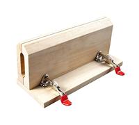 Wood Leather Hand Stitching Craft,Stitching Pony Leather Clamp with Wooden Retaining Clip Crafts Lacing Sewing Clamp Pony Horse for DIY Making