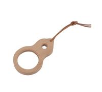 Wood Magnifying Glass, Small Portable Multi Purpose Wooden Professional Handheld Magnifier for Book Reading Study Home, 12.5 x 7.5cm