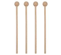 Wood Mallets Percussion Sticks for Glockenspiel,Xylophone,Chime,Bell,Woodblock,8 Inch