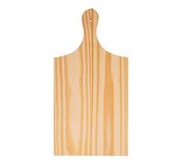 Wood Meat Snack Board - 9" x 17" - Cut on top of meats, garlic, greens - serve that barbecue - PANAMI