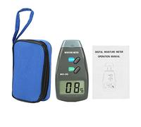 Wood Moisture Detector,MD-2G LCD Digital 2 Pin Wood Moisture Meter Detector Timber Hygrometer Humidity Tester