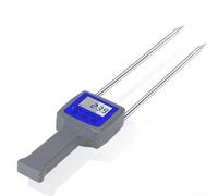 Wood Moisture Meter, 4 Digital LCD Display Wood Sawdust Moisture Tester Analyzer Hay Bale Moisture Fiber Meter