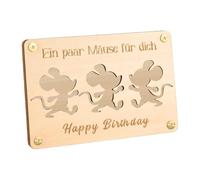 Wood Money Holder Cash, Cartoon Animal Clutch Wallet, 6.3x4.33in Desk Decor Cute Purse, Wooden Money Storage Organizer, Authentic & Stylish for Home, Room, and Gifting