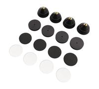 Wood Music Equipment Isolation Pad Isolation Spikes with Base Pad for Sound Claritys Floor Protectors Blackwood