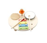Wood Musical Toy Toddler Drum Set Kids Musical Instruments Baby Toy Music Percussion Instruments For Boy And Girl Gifts Kids Drum Set For Toddler