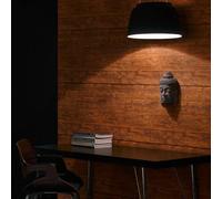 Wood N Stone Brown Wooden Panel Effect Wallpaper A.S. Creation Brown One Size