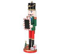 Wood Nutcrackers Soldier, Green