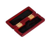 Wood Oboe Leaf Organizers Stores 2 Leaf Fashion Portable Construction Wood Double Leaf Case Suitable For Musicians Portable Oboe Storage Box