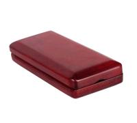 Wood Oboe Leaf Organizers Stores 2 Leaf Fashion Portable Construction Wood Double Leaf Case Suitable For Musicians