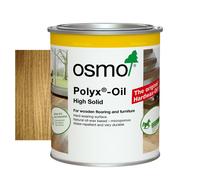 osmo Polyx®-Oil - Hard Wax Oil 3011, Clear Gloss, 750ml - Durable for Floors & Furniture, Water-Resistant, Wood Treatment & Wood Finish