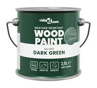 vidaXL Wood Paint Green 2.5 L Wall Print