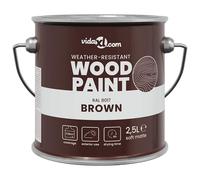 Wood Paint Wall Print Outdoor Coating Weatherproof Quick Drying Fence vidaXL