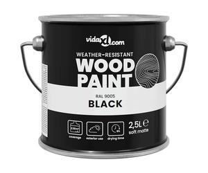 Wood Paint Wall Print Outdoor Coating Weatherproof Quick Drying Fence vidaXL