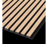 Wood Panel Co Acoustic wood slat wall panel in Classic Oak in Light Oak | Size: 1 Pack Wood Panel Co Light Oak 1 Pack